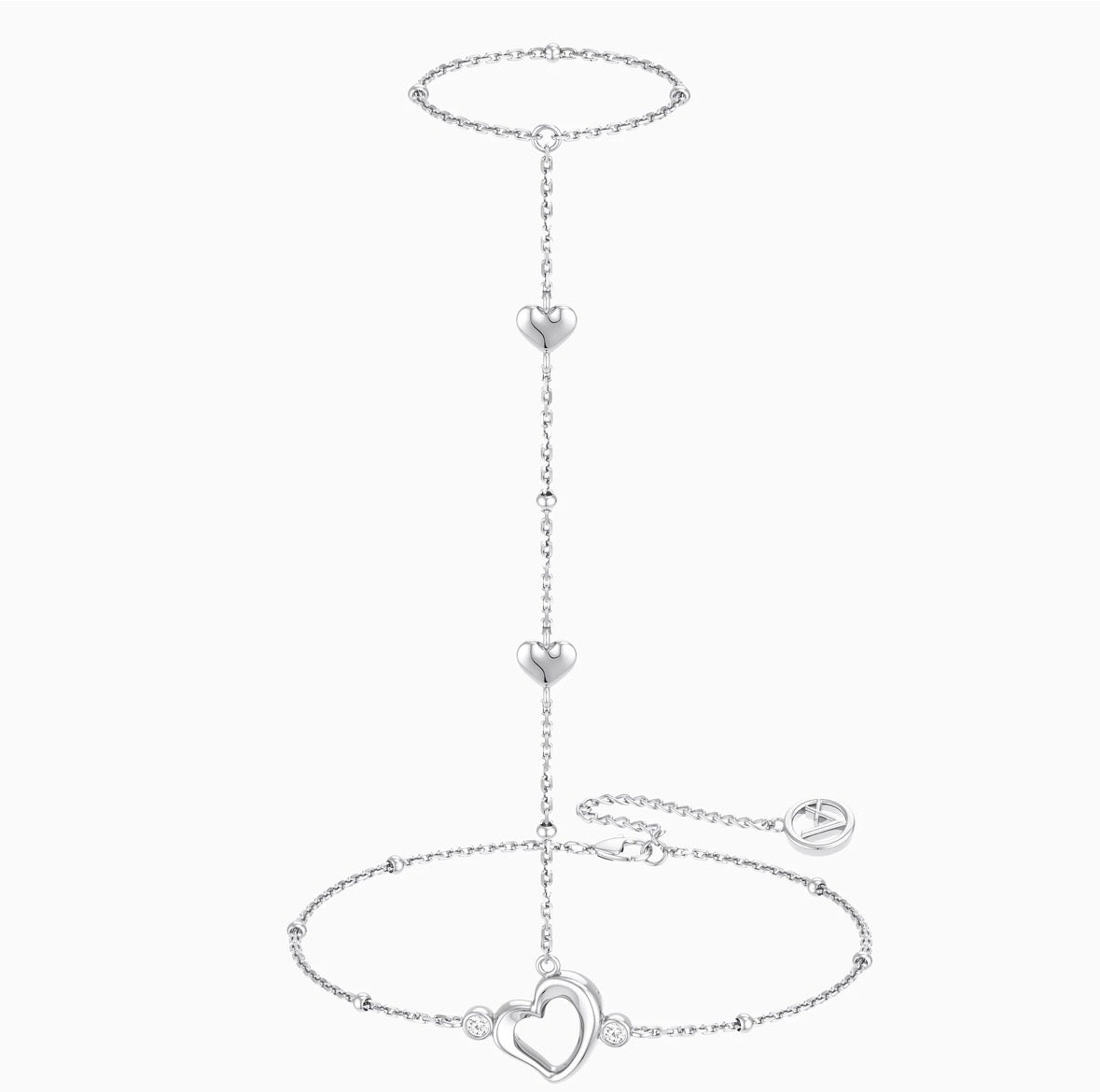 Aria Heart Hand Chain