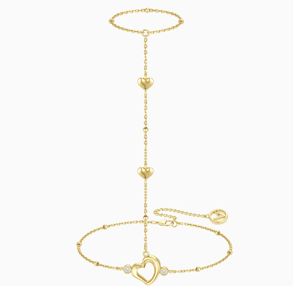 Aria Heart Hand Chain