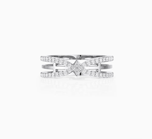 Cathedral Light Cross Ring