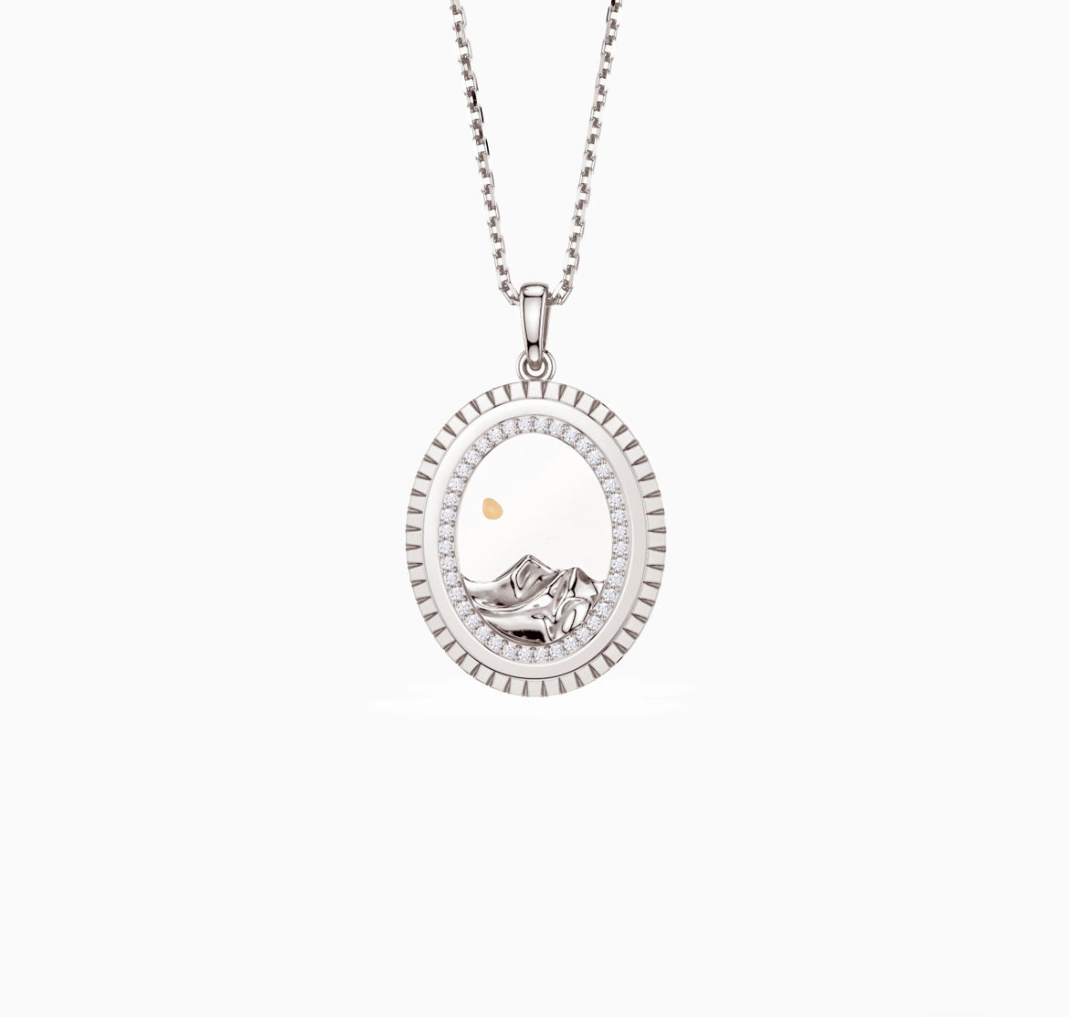 Mustard seed pendant necklace | Vanimy